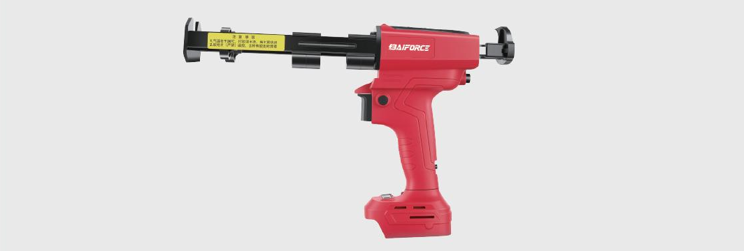 Súng bơm keo dùng pin lithium-ion — cần xác nhận mã máy — sản phẩm BaiForce